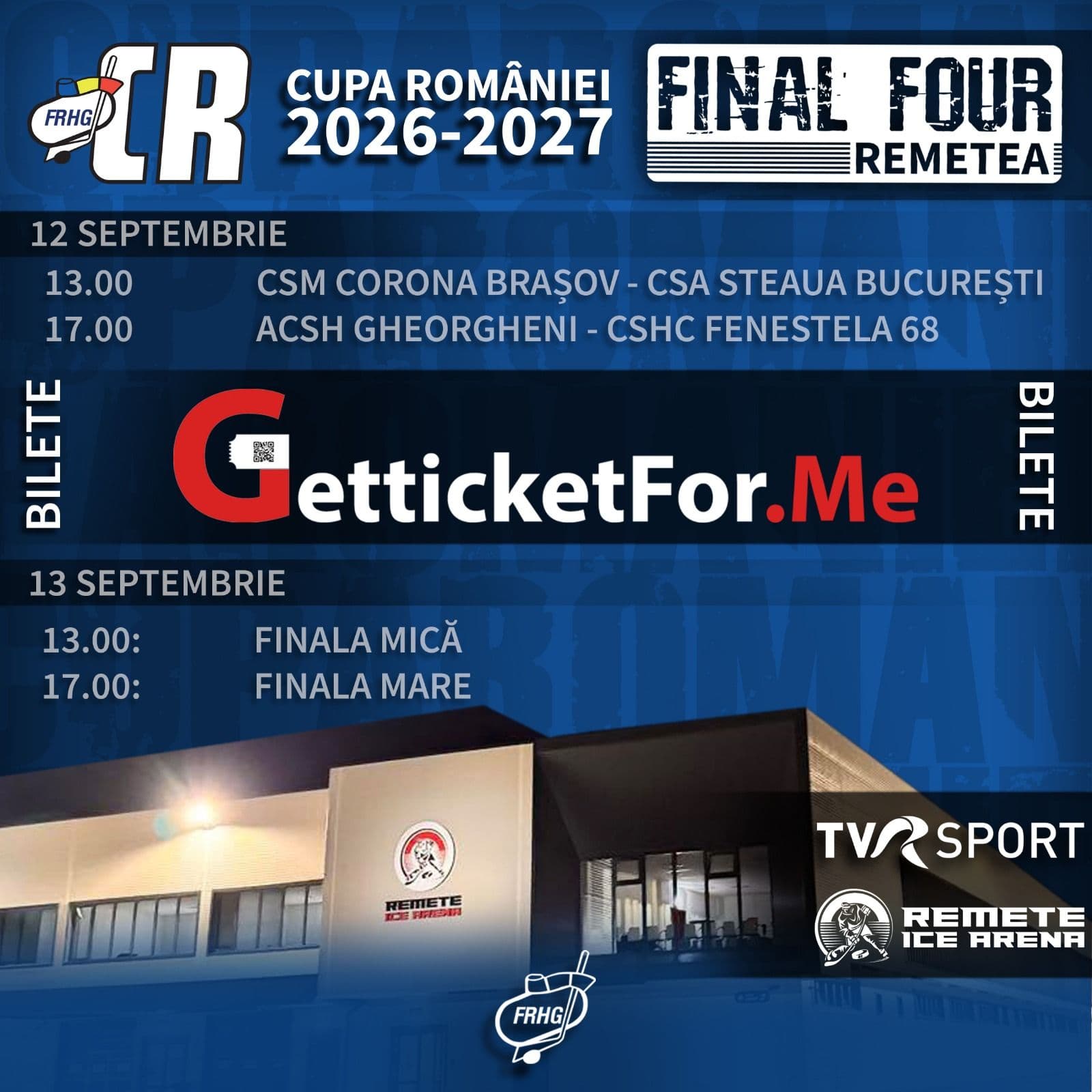 Bilete pentru Final Four-ul Cupei României