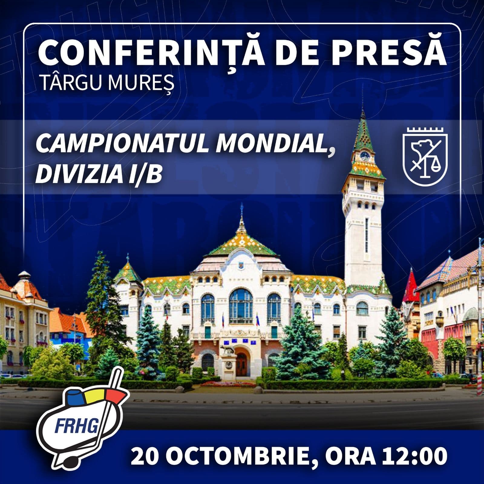 Conferință de presă dedicată Campionatului Mondial, Divizia I/B